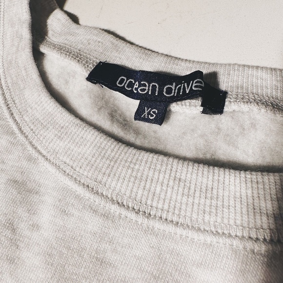 Ocean Drive Women White Sweater - X-Small - Picture 2 of 5